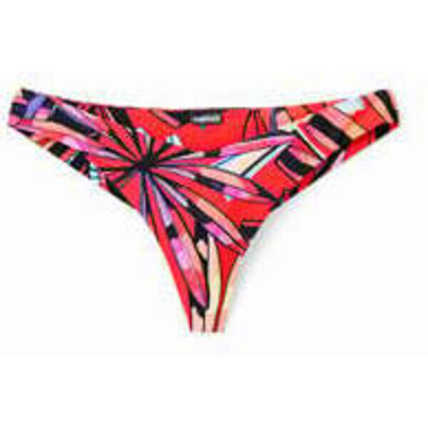 Desigual Dół od bikini w tropikalny deseń 23SWMK297058