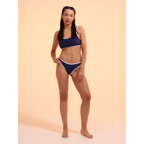 Cropp Granatowo-białe bikini 2473Z-59X