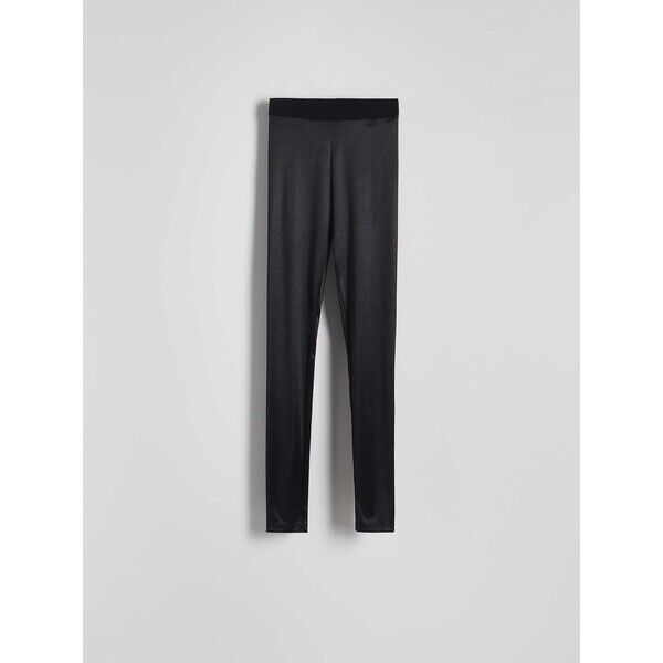 Reserved Welurowe legginsy 041DS-99X