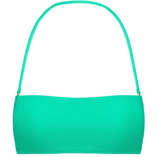 Seafolly Strój kąpielowy góra SEAFOLLY TUBE TOP 31034861-jade