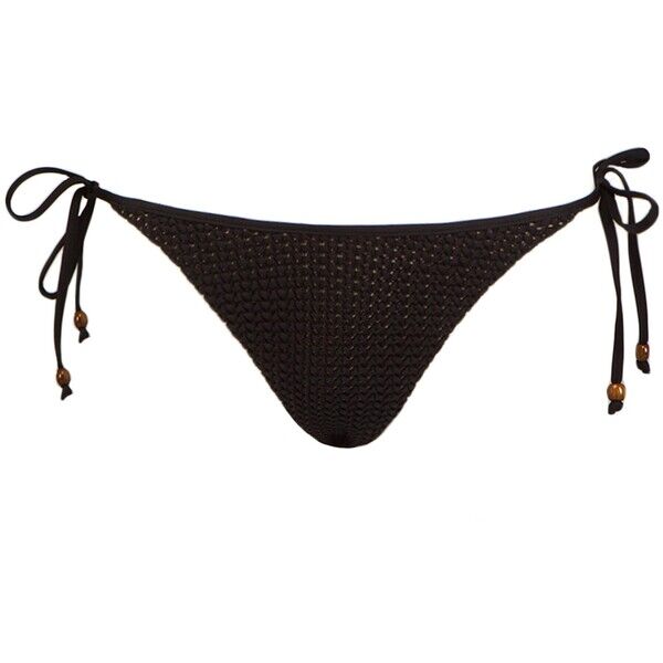 Seafolly Strój kąpielowy dół SEAFOLLY TIE SIDE RIO PANT 40651930-black