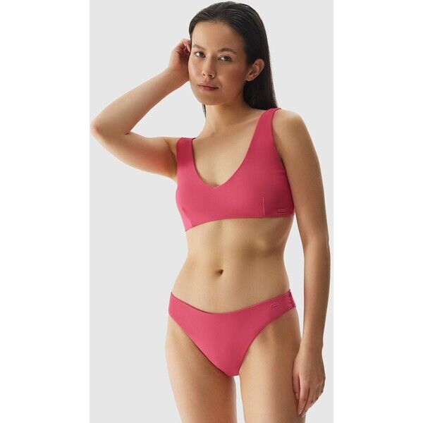 4F Góra od bikini damska - różowa