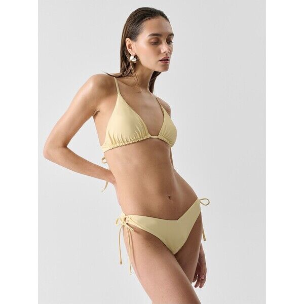 4F Dół od bikini Outhorn - żółty