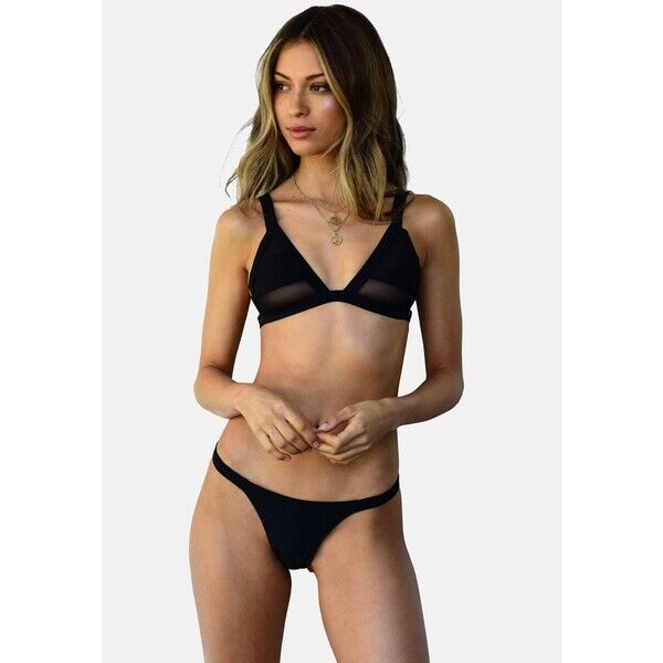 La Michaux Góra od bikini FIERCE Czarny