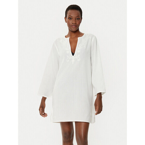 LAUREN RALPH LAUREN Tunika 20412087 Biały Regular Fit