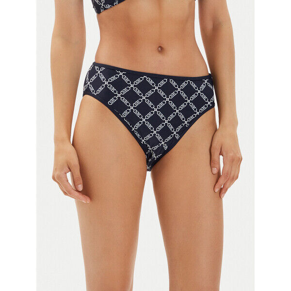 MICHAEL Michael Kors Dół od bikini MM7N066 Granatowy