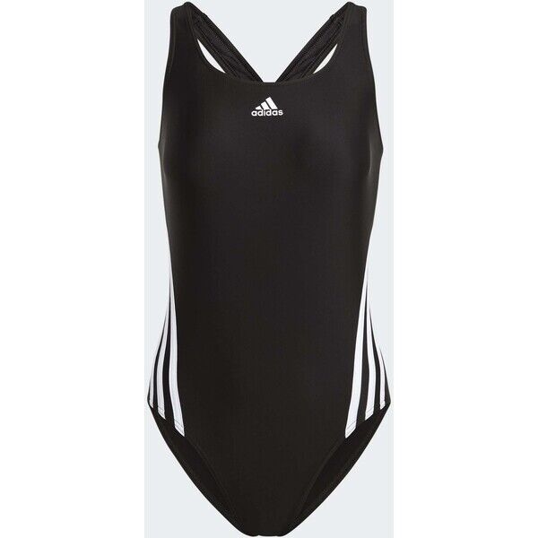 adidas 3-Stripes Swimsuit Black / White