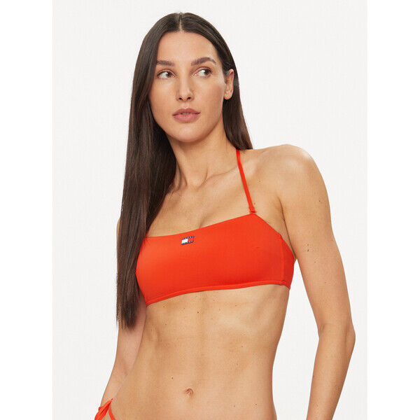 Tommy Hilfiger Góra od bikini UW0UW05088 Czerwony