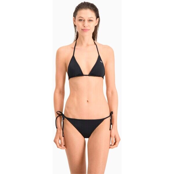 Dolna część bikini PUMA Swim wiązana z&nbsp;boku black
