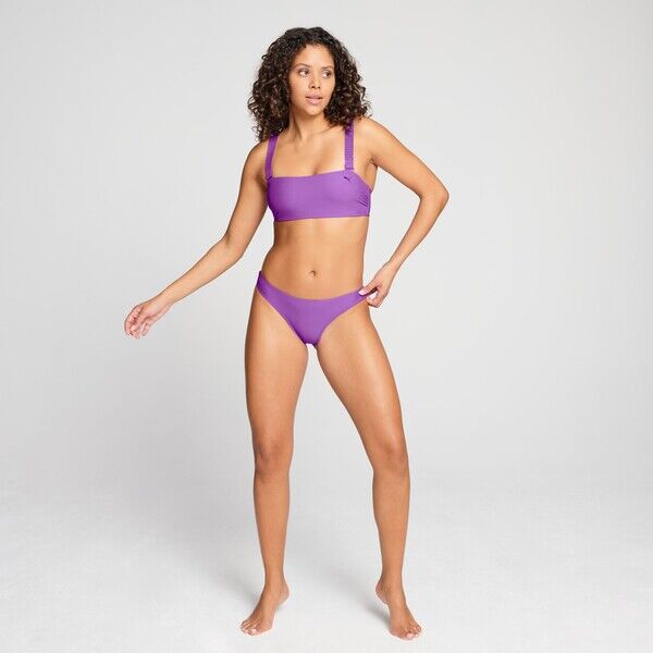 Damski top bandeau PUMA purple