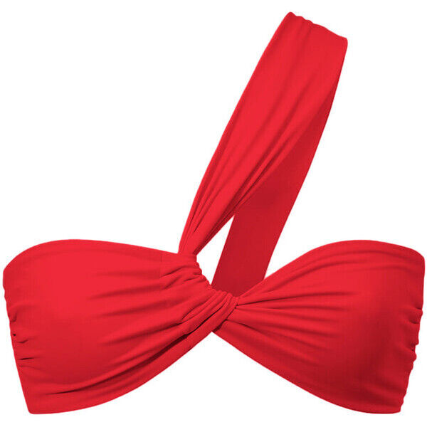 Love and Hate Góra od bikini Kirei Czerwony