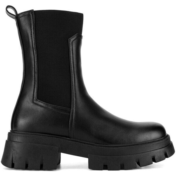 DeeZee Botki HY13030-7 Czarny
