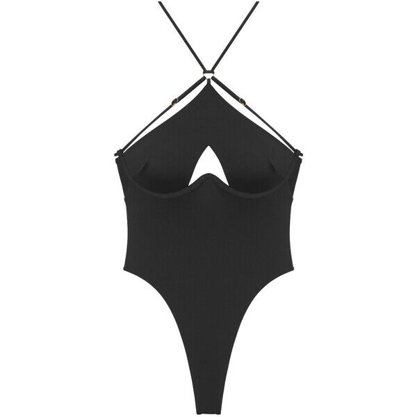 Perilla Strój kąpielowy Heartbreaker Swim Czarny