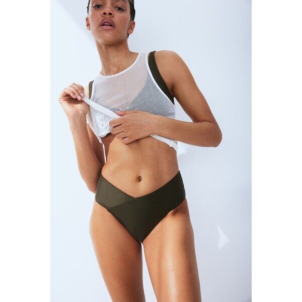 H&M Dół od kostiumu High Waist 1219459010