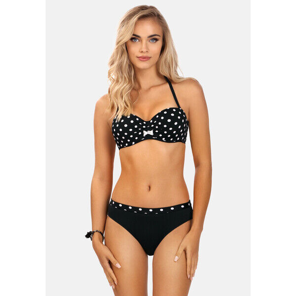 Miss Lou Bikini ML013 Czarny