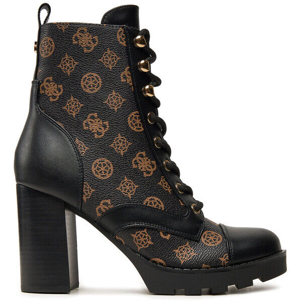 Guess Botki FL8NYD FAL10 Czarny