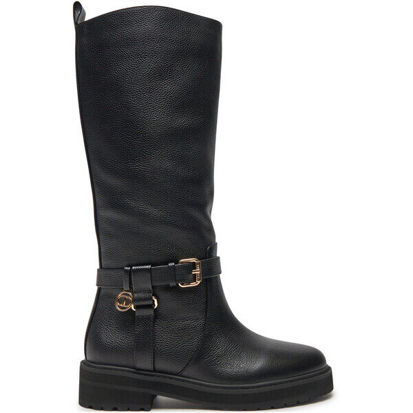 TWINSET Oficerki 242TGT172 Czarny