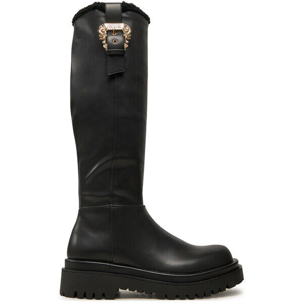 Versace Jeans Couture Kozaki Drew 77VA3S65 Czarny