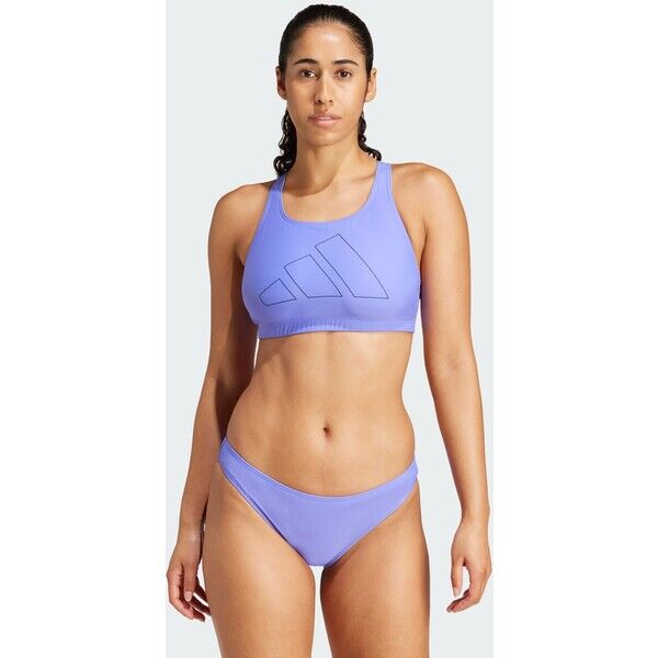 Adidas Góra Bikini Big Bars Cobalt Blue / Dark Blue