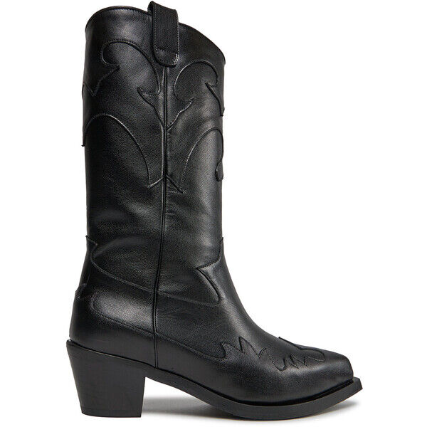 Bronx Kowbojki Western 47515-A Czarny
