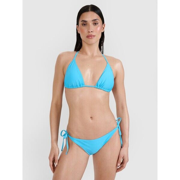 4F Góra od bikini damska - turkusowa