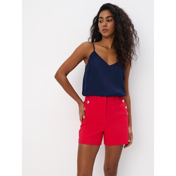 Mohito Granatowy top basic 6851T-95X