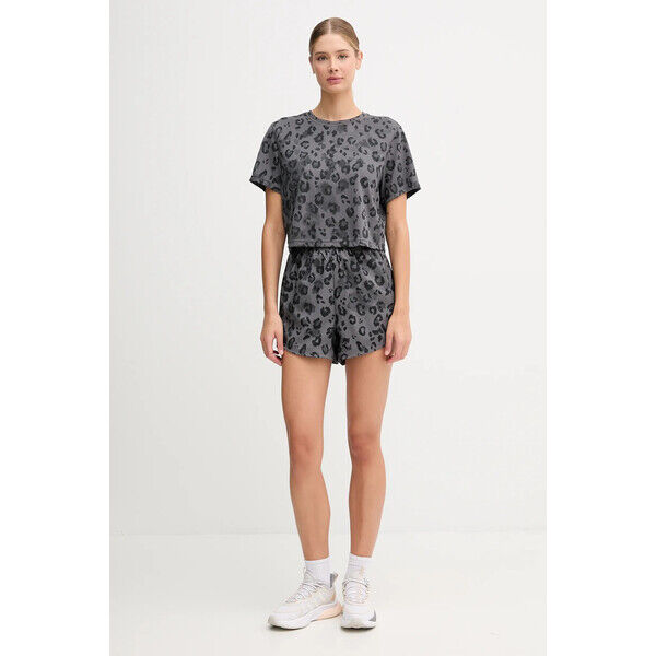 adidas Performance t-shirt sportowy  damski kolor szary JN2646