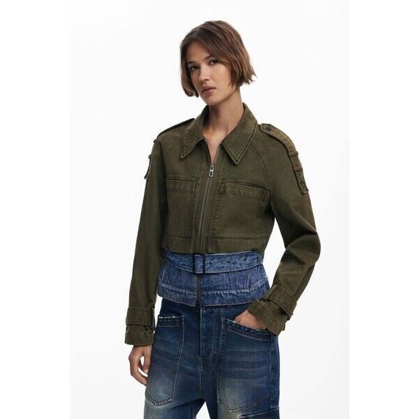 Desigual Krótka parka łączona 25WWEW544002