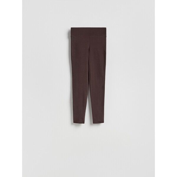 Reserved Bawełniane legginsy XU706-89X
