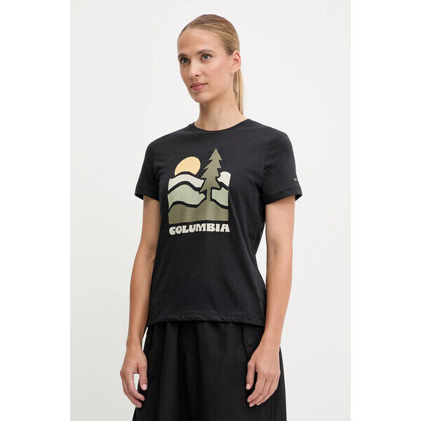 Columbia t-shirt Ruby Springs  damski kolor czarny 2120061