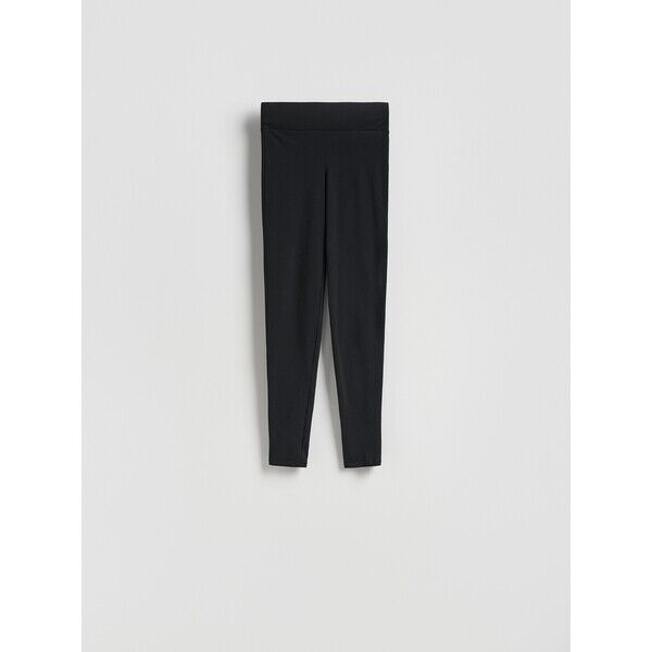 Reserved Bawełniane legginsy XU706-99X
