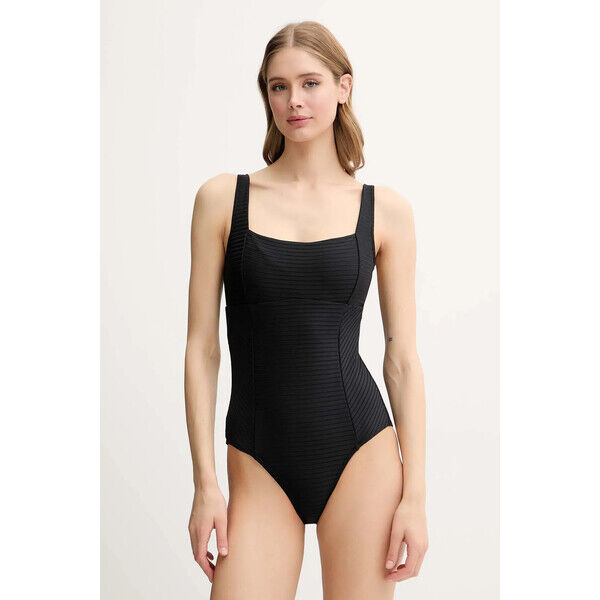 Rip Curl jednoczęściowy strój kąpielowy  kolor czarny lekko usztywniona miseczka 0AYWSW