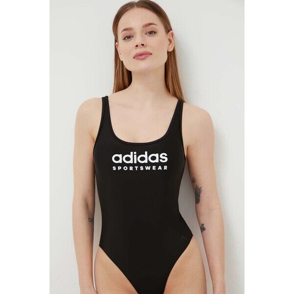 adidas jednoczęściowy strój kąpielowy  kolor czarny miękka miseczka IQ3955