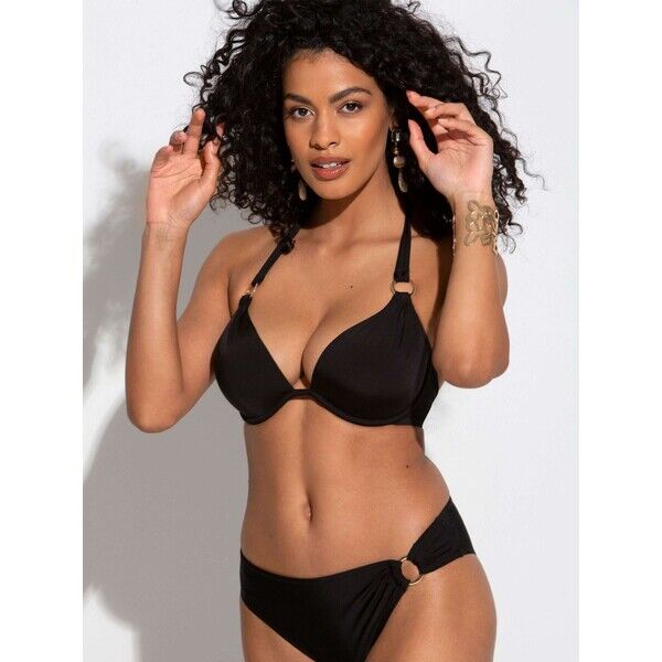 Czarny - Dół bikini Pour Moi Samoa 536-576