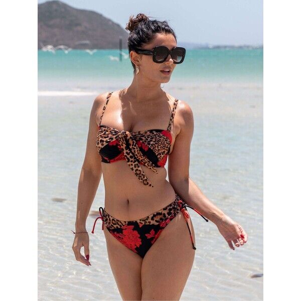 Dół bikini Pour Moi St Lucia z nadrukiem B90-634