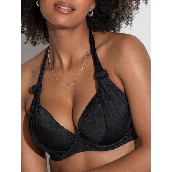 Czarny - Góra bikini Pour Moi St Kitts F72-031