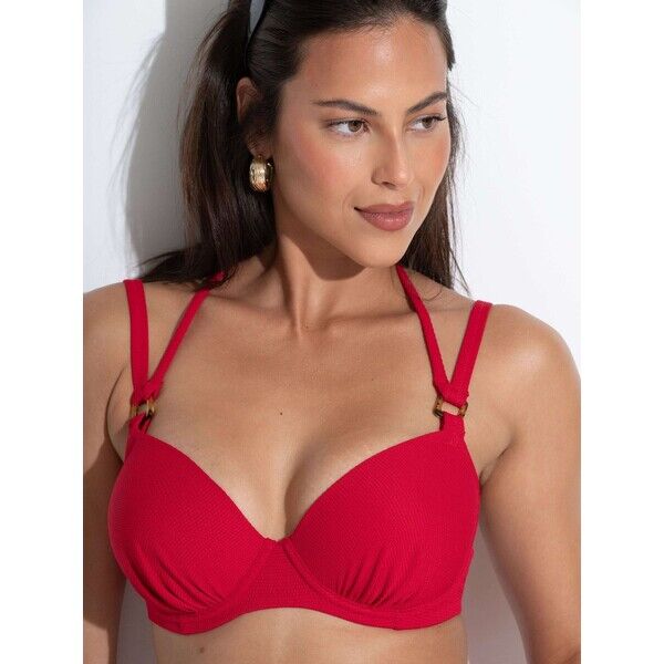 Pour Moi Hawaii Double Strap Halter Bikini Top H45-772