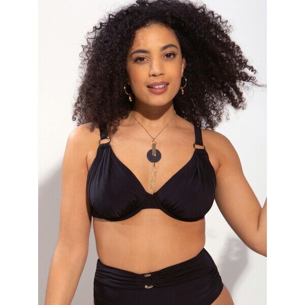 Czarny - Góra bikini Pour Moi Samoa 577-875