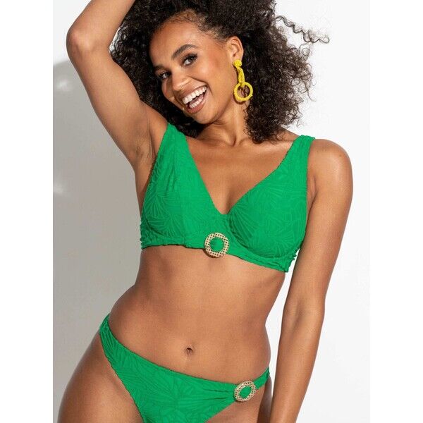 Zielony - Góra bikini Pour Moi Ibiza B86-462