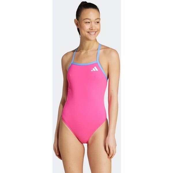 Różowy - adidas Essentials Thin Strap V Swimsuit F14-181