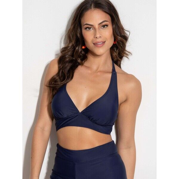 Niebieski - Góra bikini Pour Moi Space F15-735