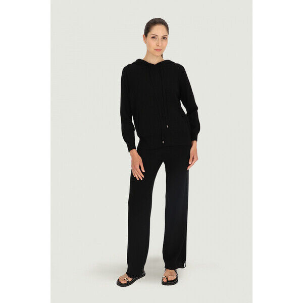Deni Cler Czarna lekka bluza T-DC-W405-E2-25-90-1