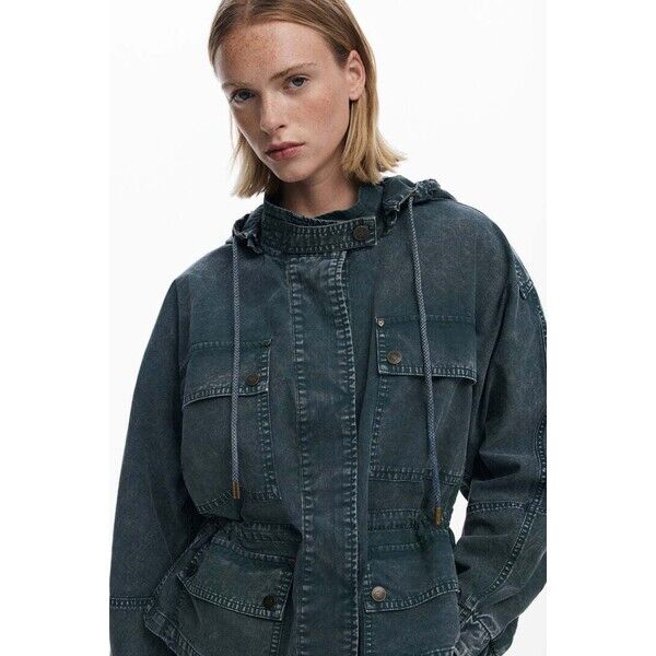 Desigual Krótka kurtka parka 25WWEWXJ4092