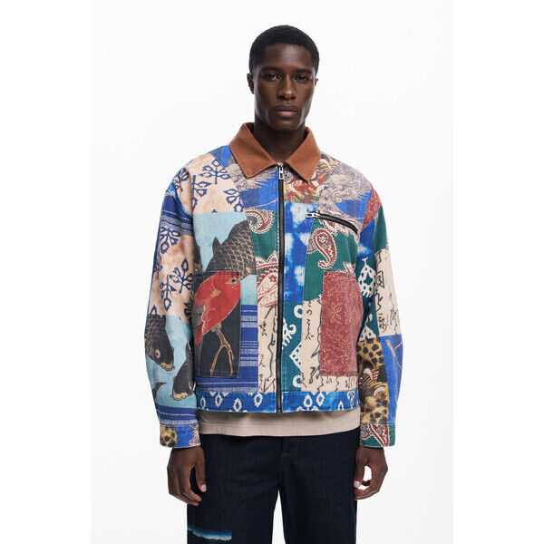 Desigual Kurtka Patchwork 25WMEW061001