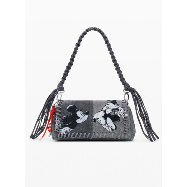 Desigual Średnia torba denim Mickey Mouse™ 26SAXD182060U