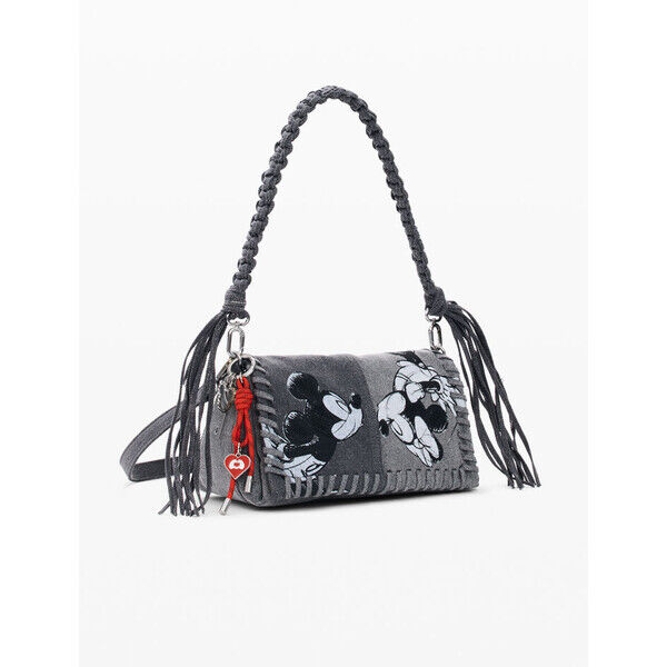 Desigual Średnia torba denim Mickey Mouse™ 26SAXD182060U