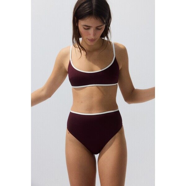 H&M Dół od kostiumu Cheeky High Waist 1278387
