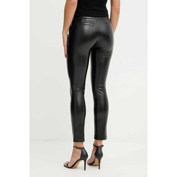 Marciano by Guess spodnie FERGIE  damskie kolor czarny dopasowane high waist 5YGB16 7363A 5YGB16.7363A