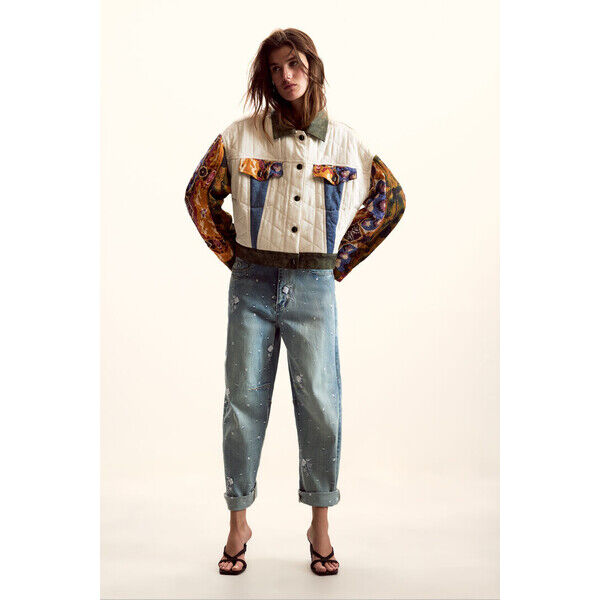 Desigual kurtka trucker M. Christian Lacroix 26SWEW021000