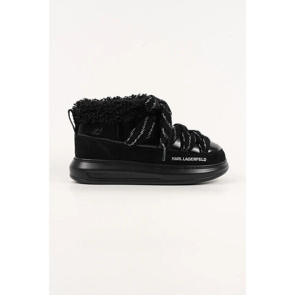 Karl Lagerfeld śniegowce KAPRI KOSI  kolor czarny KL44525 KL44525.70X